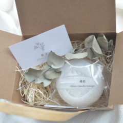 誕生日プレゼントにキャンドルを贈る