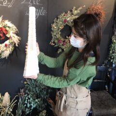 ウェディングキャンドルのリメイク